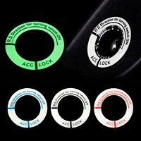 key ring sticker decorative ignition switch ring fluorescent luminous car ignition key ring sticker car interior accessories