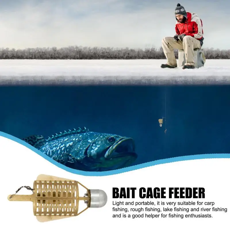 

Fishing Feeder Bait Cage Spring Fishing Feeder Carp Fishing Feeder Carp Fishing Spring Feeder Fishing Bait Cage For Carp Fishing