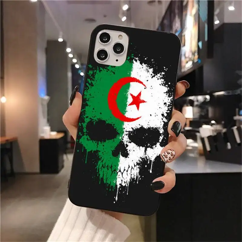 Чехол с флагом Алжира для телефона iphone 13 12 11 Pro Mini XS Max 8 7 Plus X SE 2020 XR |