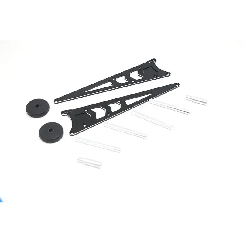 1 комплект хвостового колеса из алюминиевого сплава головное колесо для 1/10 RC Car Tras