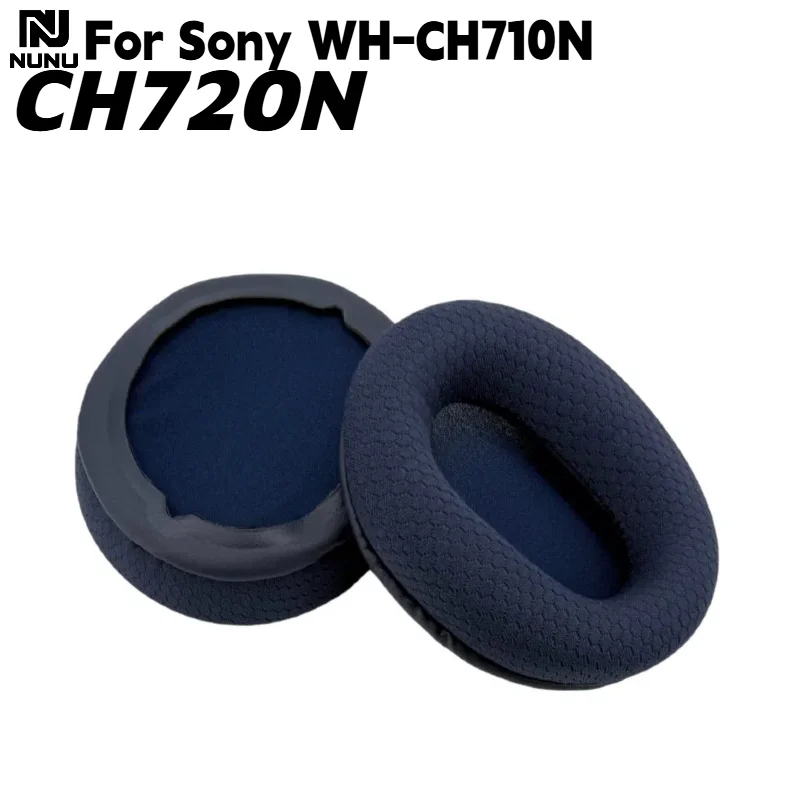 Фото Сменные дышащие амбушюры NUNU для наушников Sony WH-CH710N CH720N, не оставляющие следов на коже, запчасти для ремонта №3