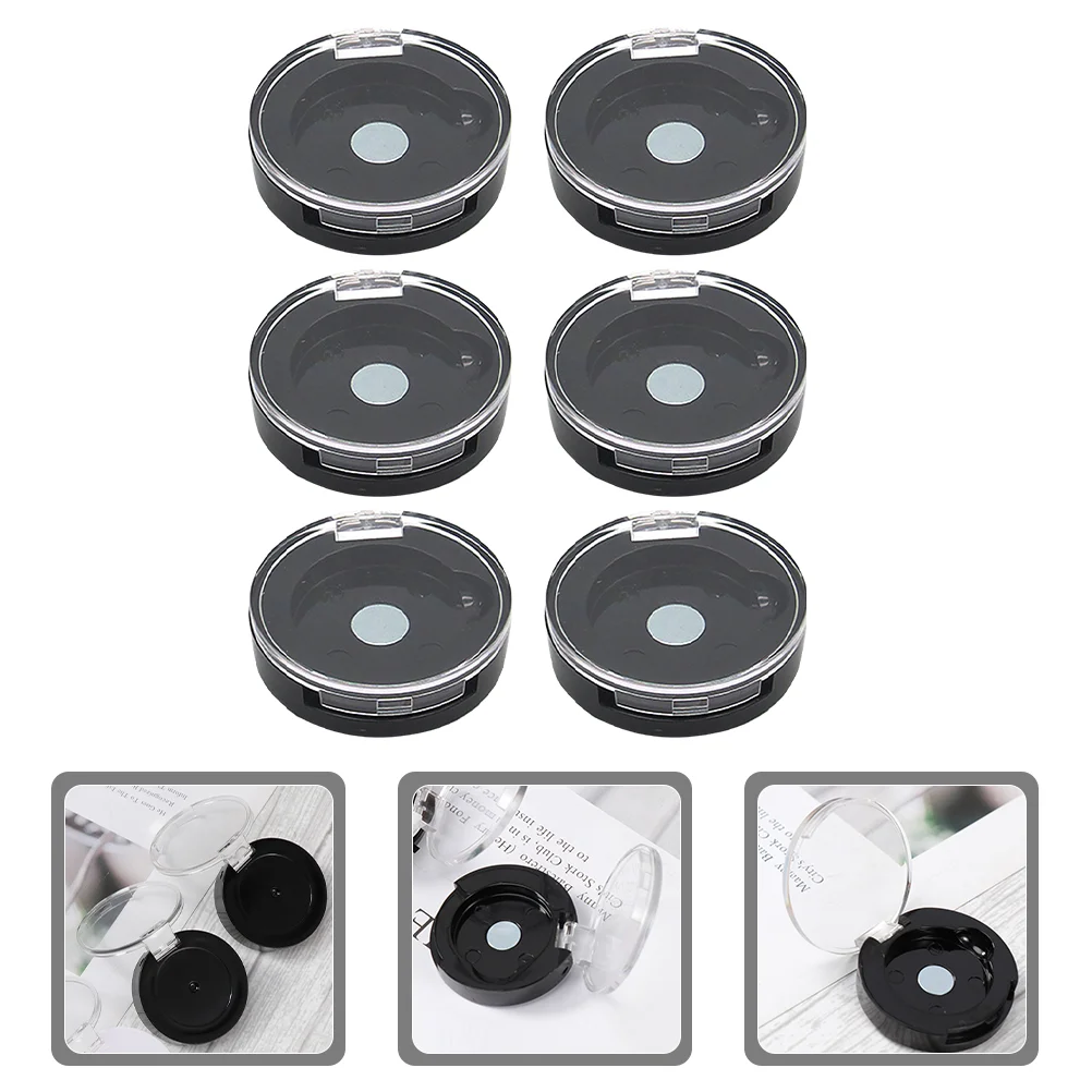 4 шт. белые тени для век 26 мм сменная коробка 6 магнит-дозатор пустые коробки