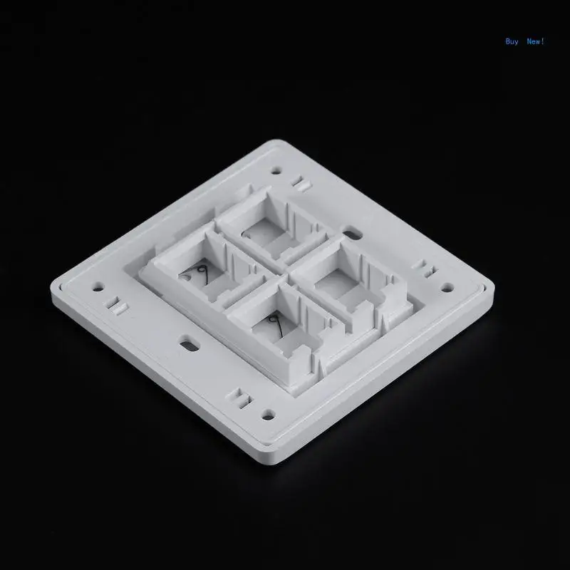 Тип 86 Лицевая панель Компьютерная розетка Панель Сетевой модуль RJ11 RJ45 Кабельный