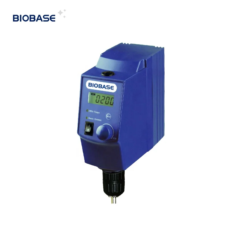

BIOBASE мешалка 40L 50-2200 об/мин ЖК-дисплей интерфейс RS232 визуальный сигнал мотор автоматический стоп мешалка для лаборатории
