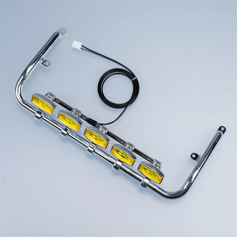 Прожектор на крышу Передний прожектор для 1:14 Tamiya RC Самосвал Прицеп SCANIA 770S VOLVO BENZ MAN