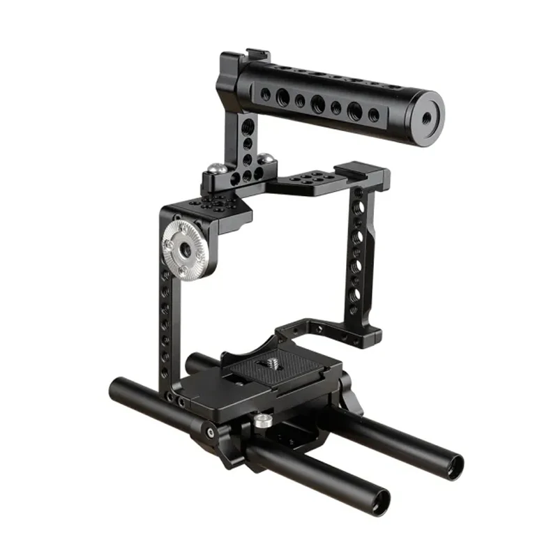 Клетка для камеры CAMVATE с верхней ручкой и двойным стержнем 15 мм Sony a7 II a7R a7S III A7r4 a9