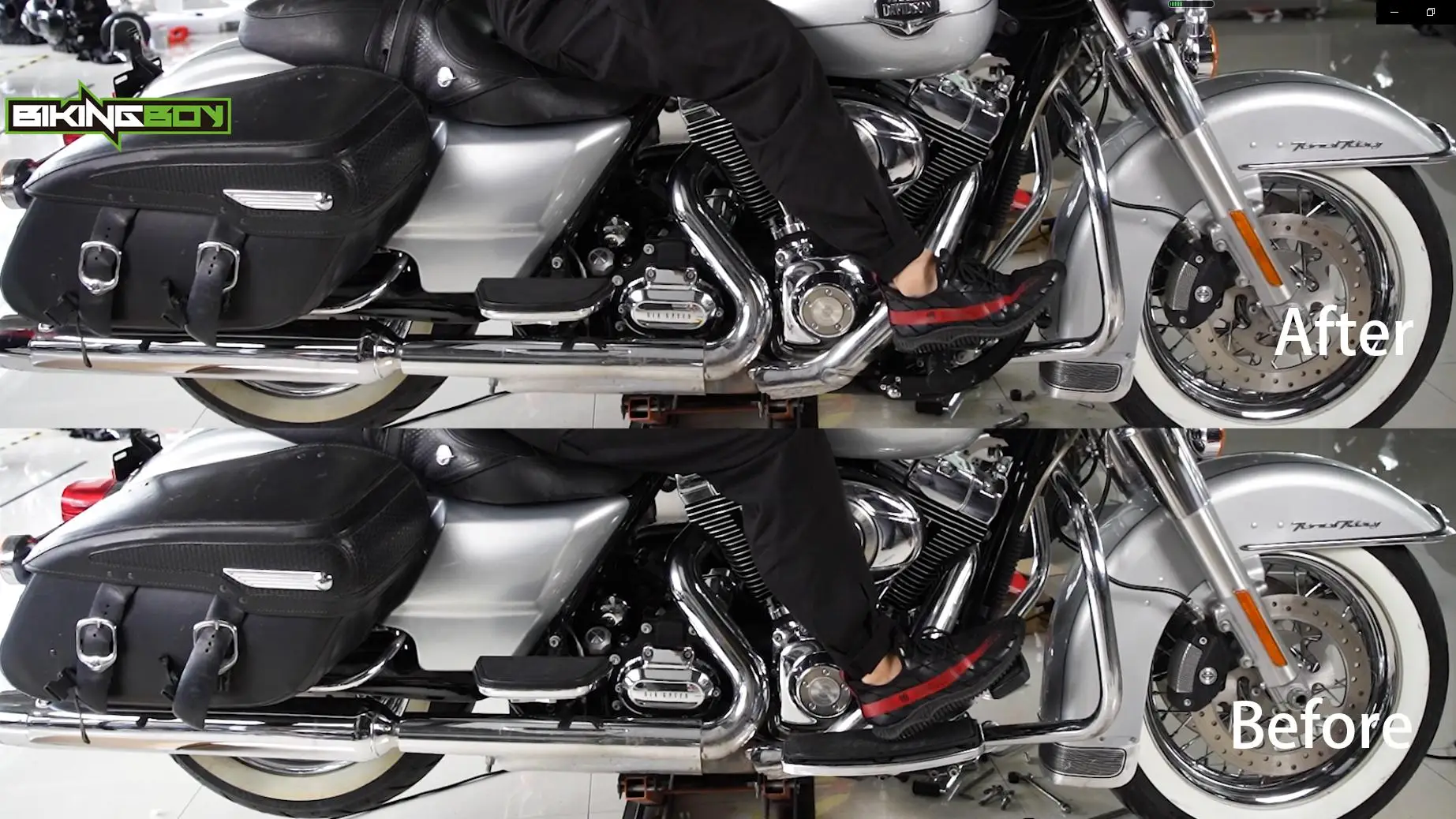 Переднее управление BIKINGBOY Touring Street Glide FLHX 97-20 98 99 00 01 02 Road King FLHR 09 10 11 12 13 14 15 16 17 18 19 20