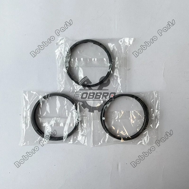 

3TNE88 поршневое кольцо 129508-22950 129005-22500 для двигателя Yanmar, подходит для экскаватора NEW HOLLAND E35B, сельскохозяйственные тракторы JD1200