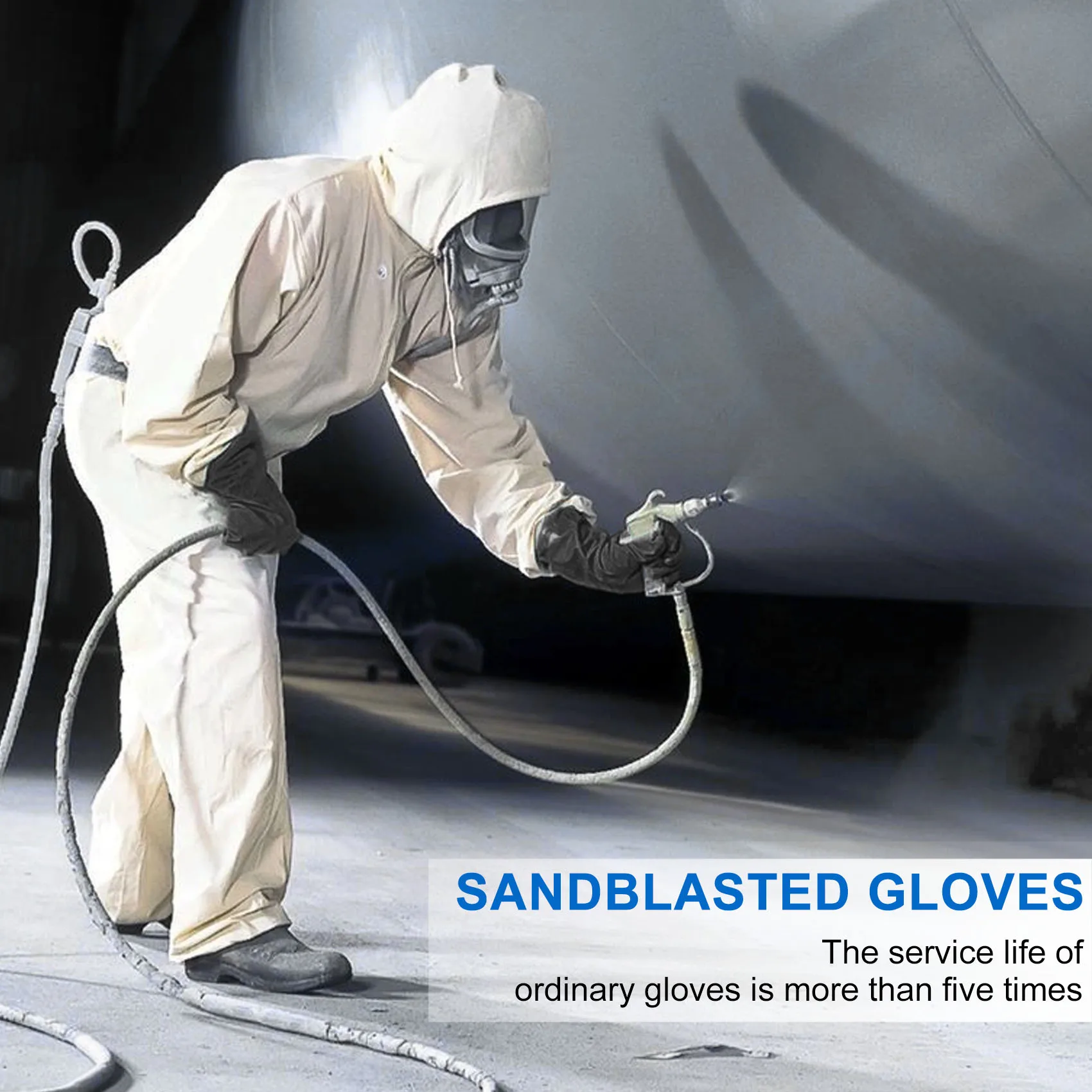 

Sand Blasting Gloves for Sandblast Cabinet Gloves 60x20cm