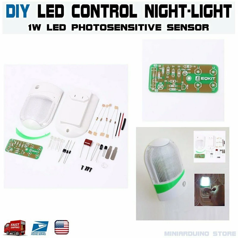 

Light Control LED Night-Light Photosensitive Sensor CON-L DIY Kit