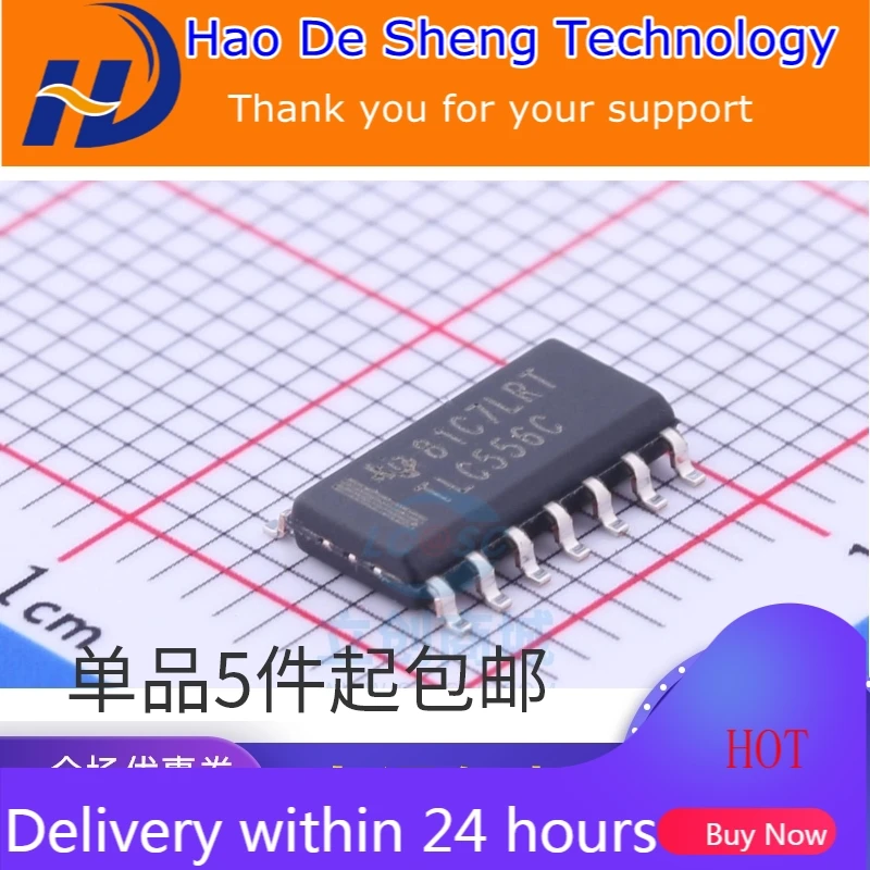 10 шт./лот TLC556C TLC556CD TLC556CDR SOP-14 новая Оригинальная фотография