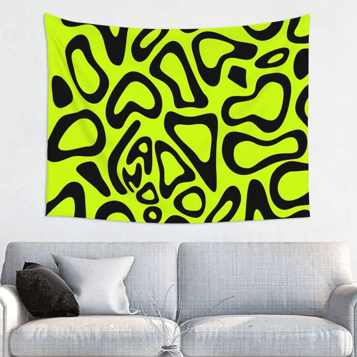 Ландо Норрис 2024 узор на шлем черный гобелен декор комнаты эстетические гобелены