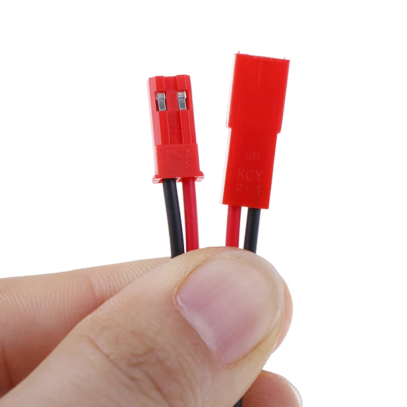 Фото 20 шт. Новый 2-контактный разъем штекер гнездовой JST штекер 22 AWG провод для радиоуправляемой батареи вертолета DIY Фотоэлементы украшение №5