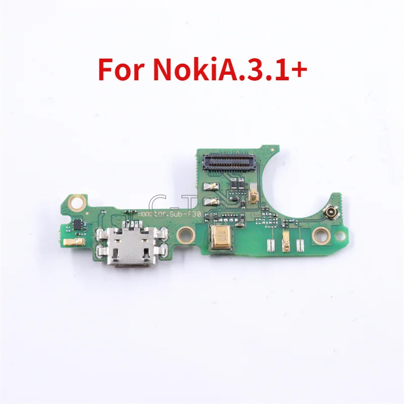 1 шт. USB зарядное устройство Порт гибкий кабель для NokiA.3.1 + NFC док-коннектор