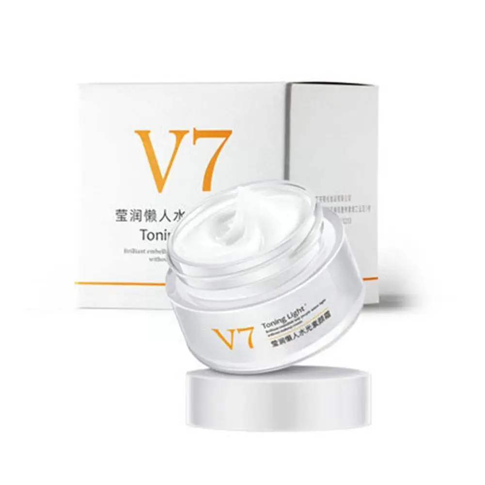 

V7 Seven Vitamins Toning Day Creams Moisturizing Face Aging Hydrating Skin Smooth Care Anti Brighten Whitening Cream W0I2