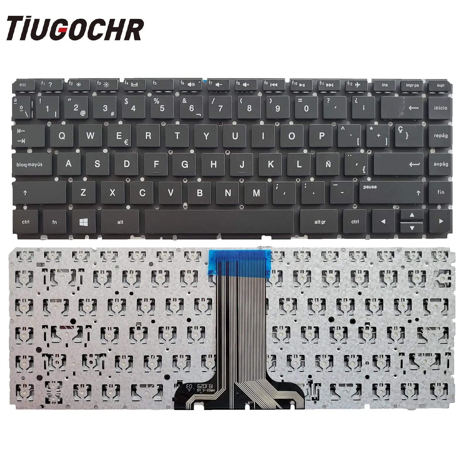 

New For HP 14-ab151la 14-ab154la 14-ab155la 14-ab156la Keyboard Spanish Teclado