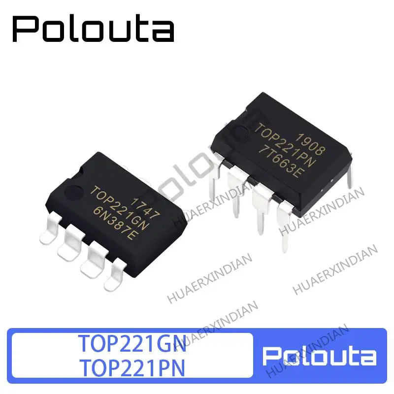 10 шт. новый оригинальный TOP221PN DIP8 TOP221GN SOP8 AC-DC |