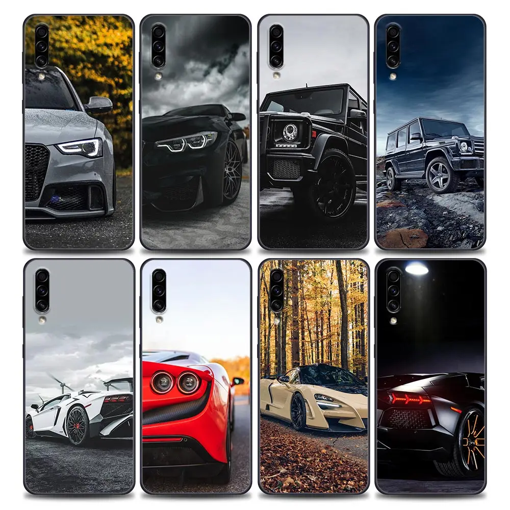 

Male Men Sports Cars Case For Samsung Galaxy A50 A50s A70 A70s A30 A30s A10 A20 A40 A80 A90 A7 A9 2018 5g Soft Phone Cover Cases