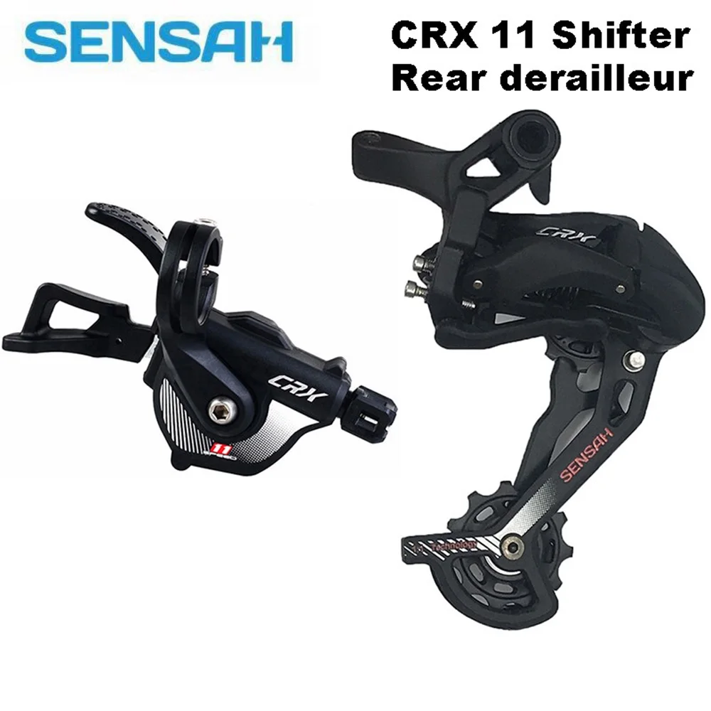 НОВЫЙ 11-скоростной триггерный переключатель SENSAH CRX + задний 11s кассета ZRACE