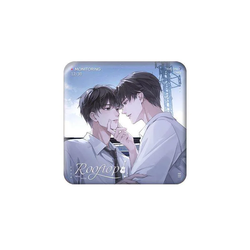 The Only One Mou Официальный оригинальный BL Роман Жесть Значок Bajji Quicksand Акриловая