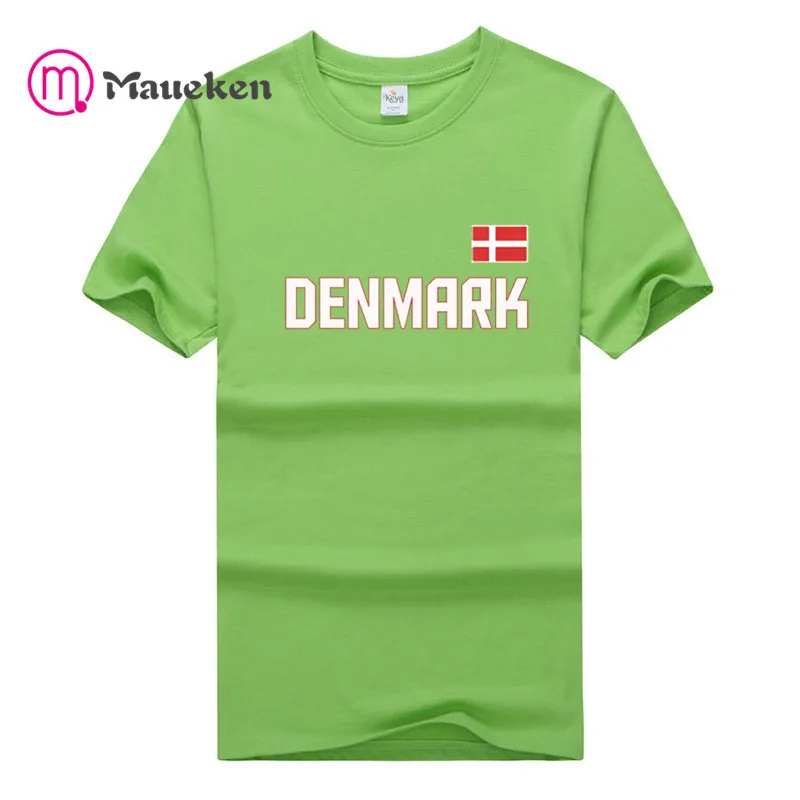 2022 мужские футболки национальной сборной Дании 100% хлопок уличная одежда топы для