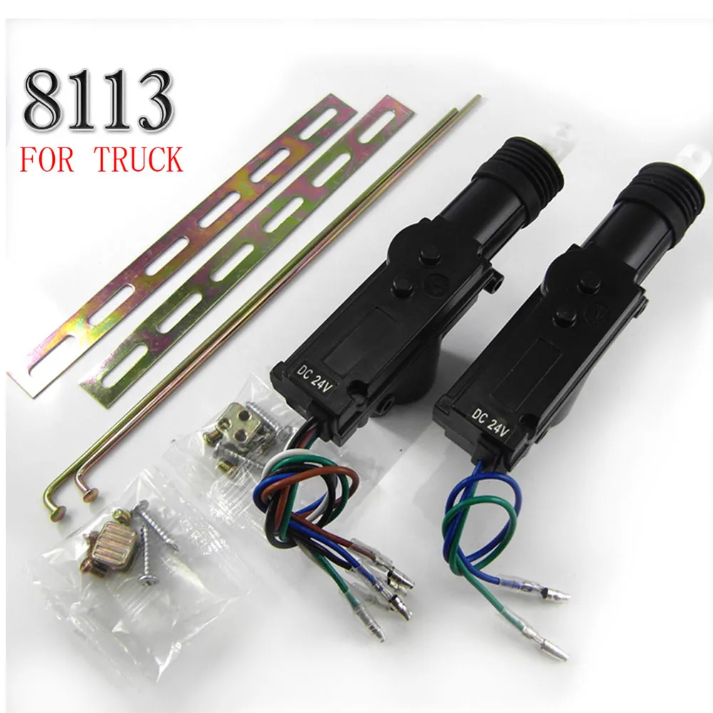 

24V Central Door Lock Locking Remote Control Vehicle Keyless Entry Truck 2 Doors Car Accessories Central Locking Immobilizer