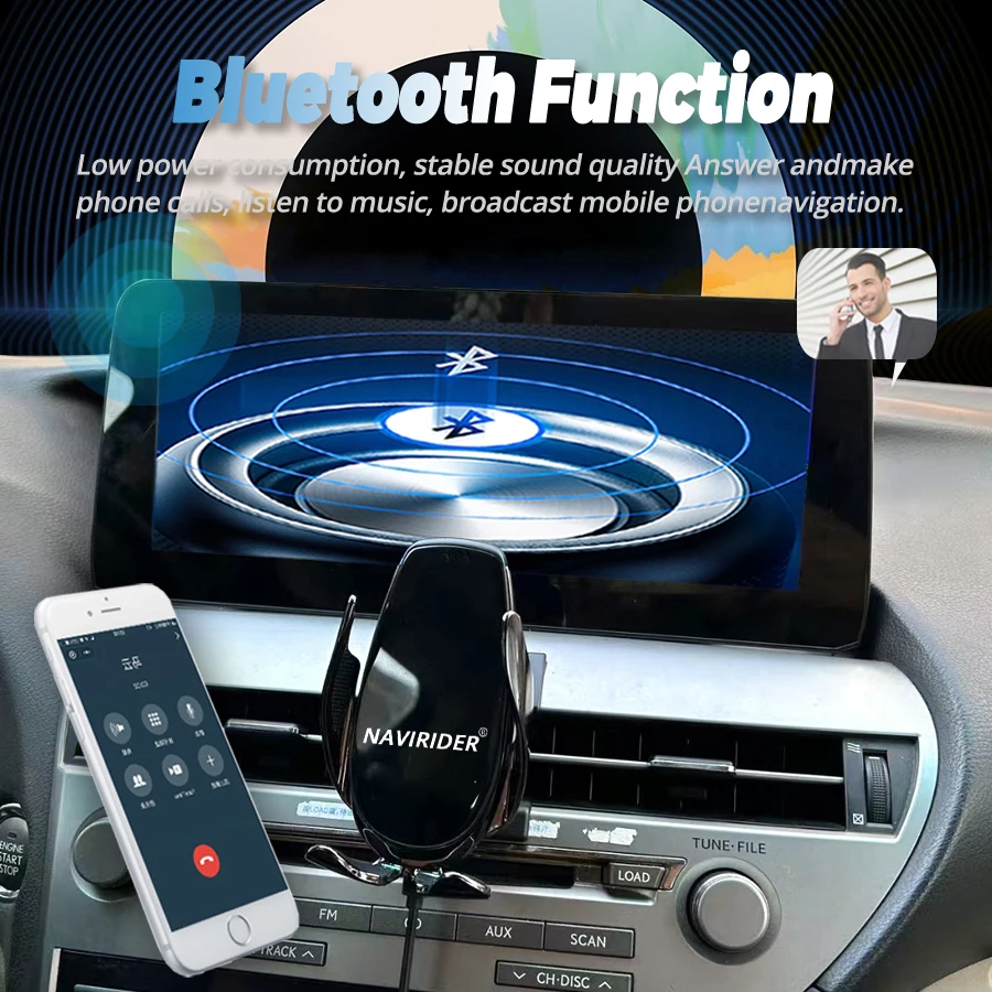 12 3 дюймовый Android 14 экран для Lexus RX 450h RX450H RX270 RX350 2009-2015 стерео DSP GPS CarPlay автомобильный