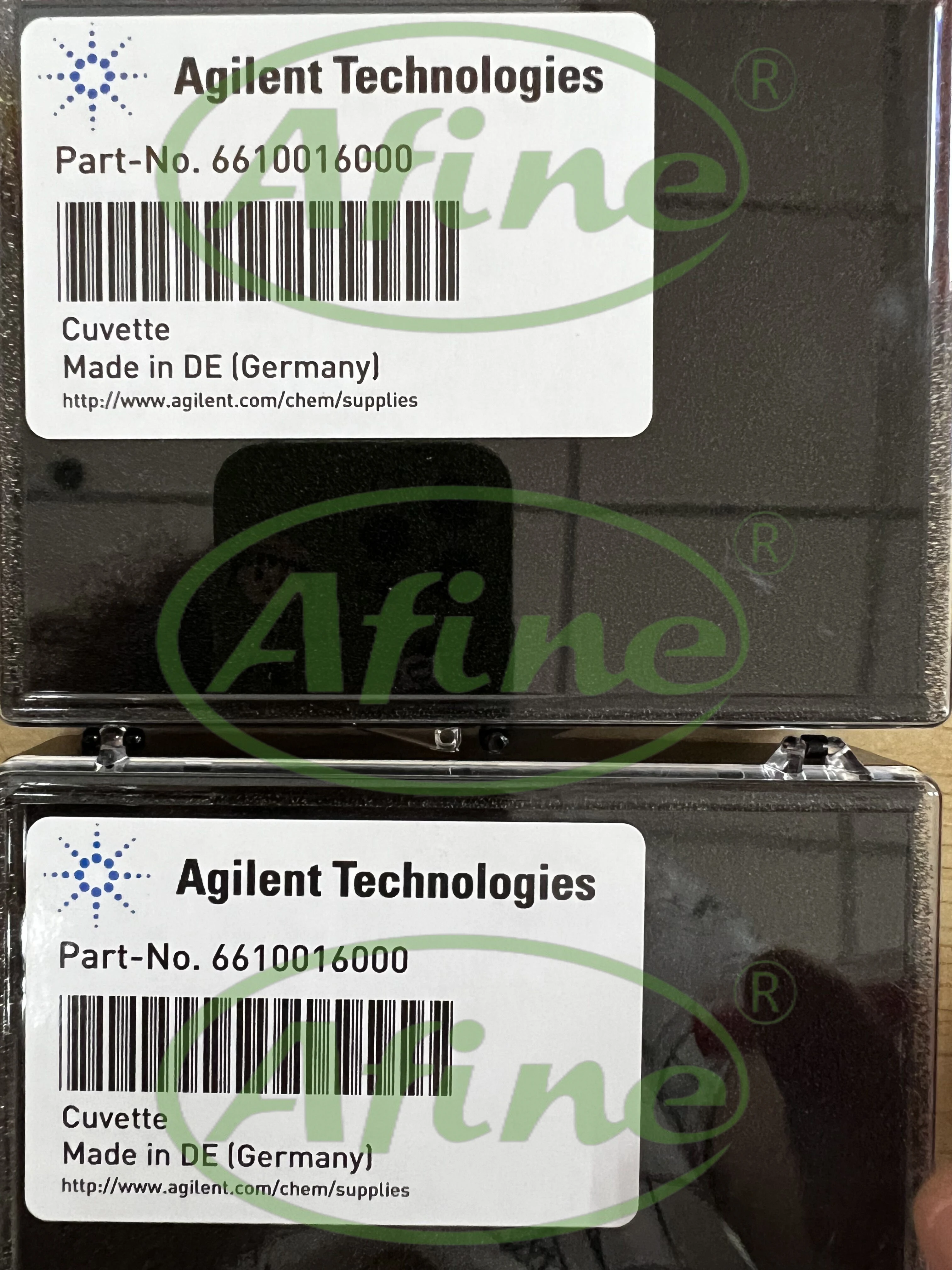 Макрокольчики AFINE Agilent для систем UV-Vis и UV-Vis-NIR 6610016000 Кварц верх из ПТФЭ оптический