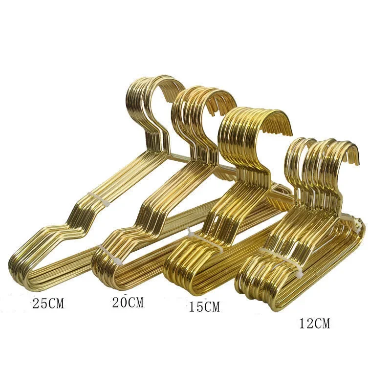 10 шт. вешалка для домашних животных золотая мини-вешалка металлическая проволока
