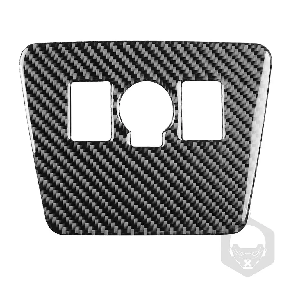 

Кнопки выходной мощности из углеродного волокна, панель, крышка, отделка, декоративная наклейка, автомобильные аксессуары, подходит для Prius,...