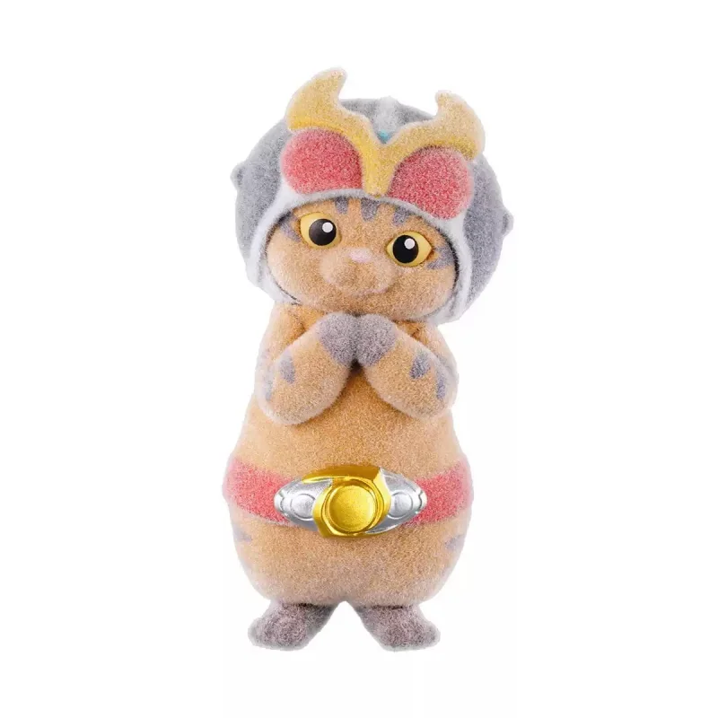 Фото Оригинальный гашапон Bandai Kamen Rider Kamen Nyaider, часть 4, фигурка с ворсистой текстурой, полный набор из 4 штук, детские игрушки, подарки. №3