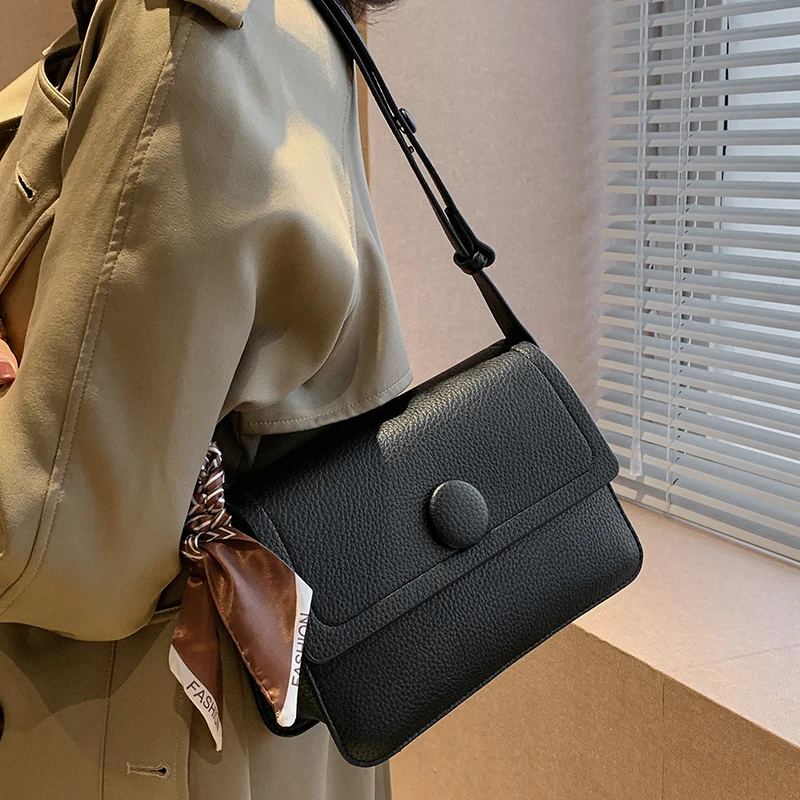 

Casual Women Pu Leather Messenger Bags High Quality Ladies Small Crossbody Bags for Women Fashion Female Handbags Shoulder Bag