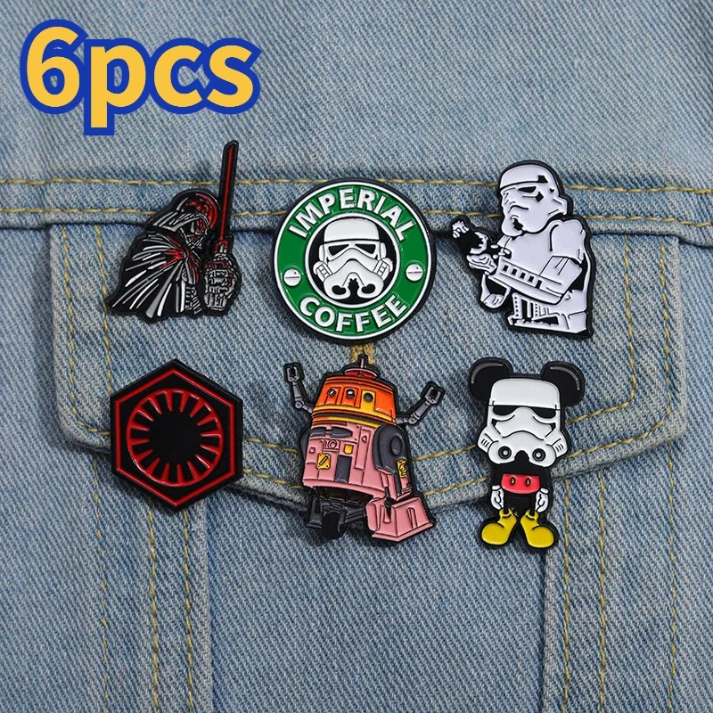 Эмалированные заколки для рюкзака сумки одежды