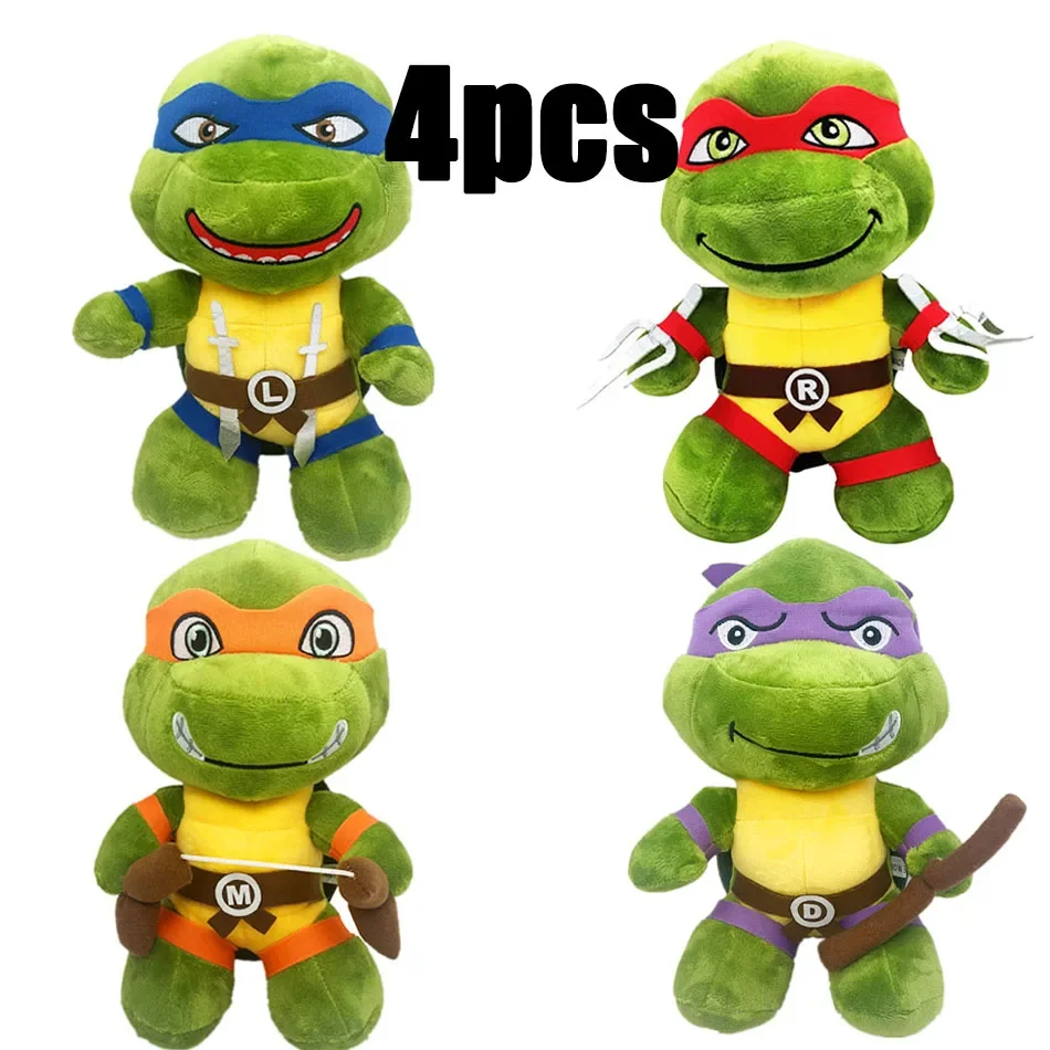 TMNT Плюшевые Игрушки-черепахи 12/26 См Лев Раф Майк Дон Брелок С Наполнителем Чучело