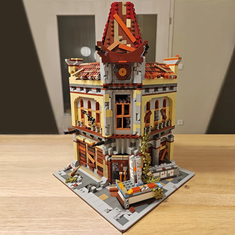 K127 креативный эксперт Moc разрушение дворец кинотеатр последний из США уличный