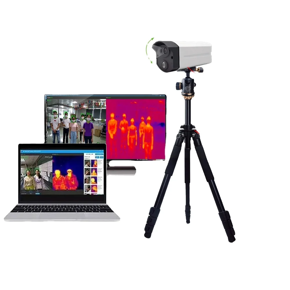 

AI human body temperature Detection Thermal Imagining security Camera