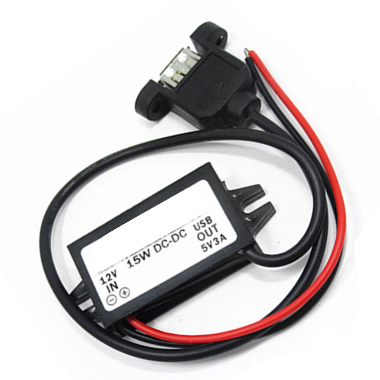 Преобразователь 12 В в 5 USB-выход Понижающий Модуль Адаптер питания