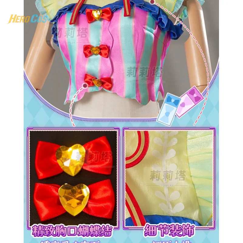 Аниме Pretty Rhythm Minami Mirei, карнавальный костюм, платье Лолиты, платье принцессы на Хэллоуин, Рождество, ролевые игры для женщин (art.: 3920cd31bc952) - 3920cd31bc952