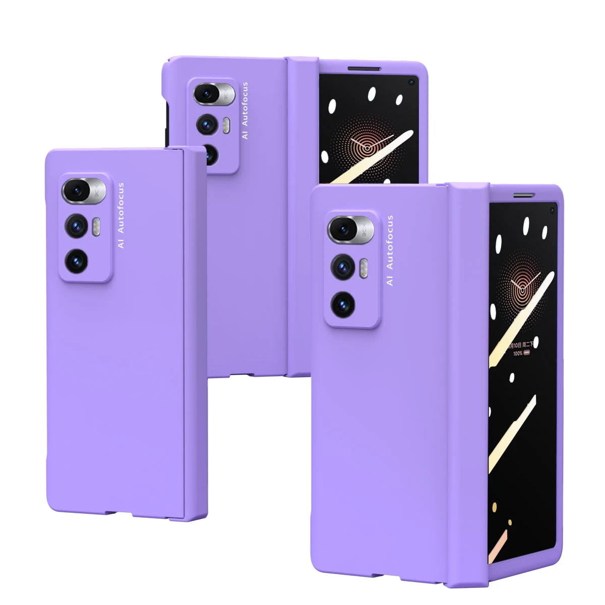 

Hinged Coverage Full Protection Phone Case for Xiaomi Mi Mix Fold 5G Shockproof Armor Protective Slim Transparent Cover