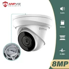 IP-камера видеонаблюдения Anpviz, 4K, 8 Мп, POE, H.265 + ИК, 30 м