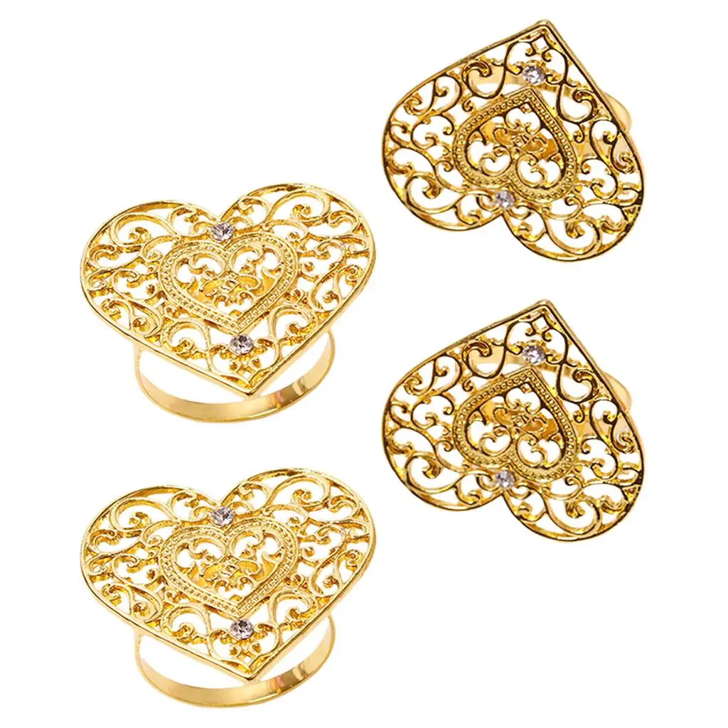 

Napkin Rings Table Decor Serviette Buckle for Halloween Banquet Hotel Wedding Adornment