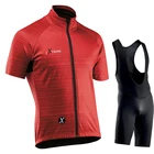 Новинка 2022, летний комплект из Джерси для велоспорта, дышащая командная спортивная футболка для гоночного велосипеда, Мужская одежда для велоспорта, короткий костюм из рубашки для гоночного велосипеда