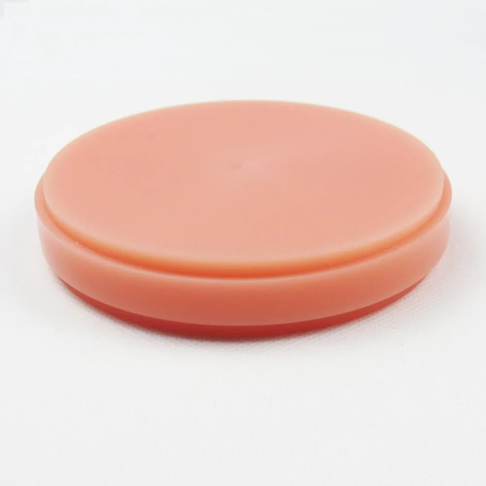 

Monolayer PINK PMMA Dental 98mm Millable Disc for Standard CAD CAM Mlling System