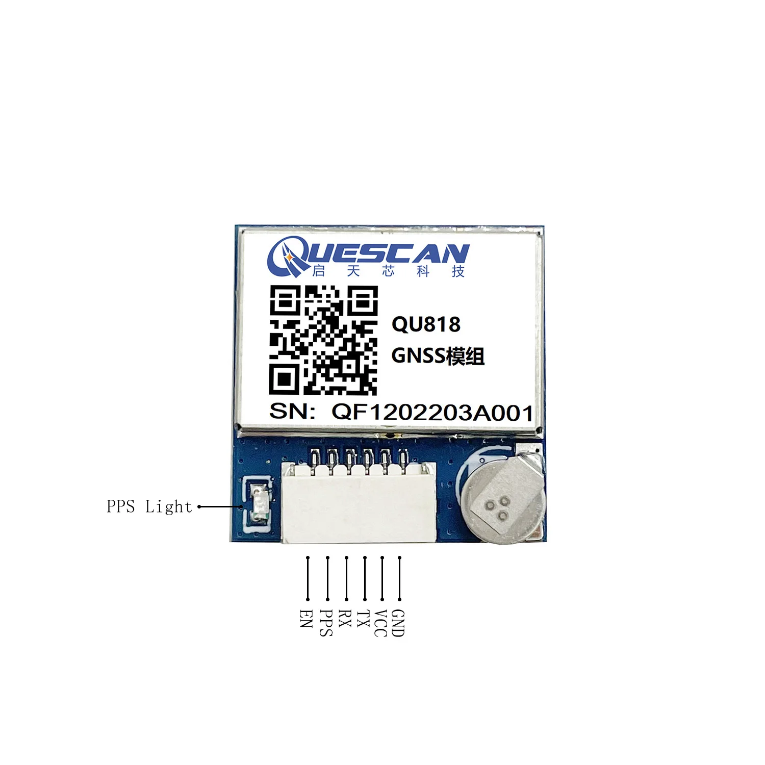 Дрон FPV GPS GLONASS двухрежимный модуль UBX M8n GNSS антенна Приемник M8030-KT 7g 18*18 8 мм 3 v-5 0 v |
