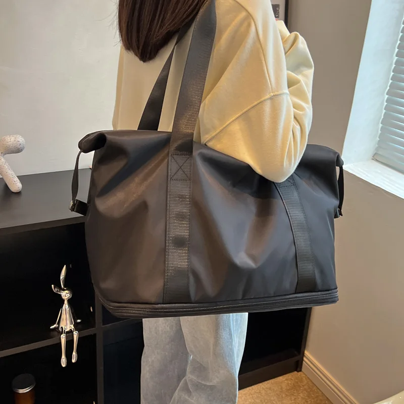 

Waterproof Oxford Cloth Big Travel Bag Women Tote Luggage Bags for Women 2022 Large Capacity Multifunction Duffle Bags Handbag