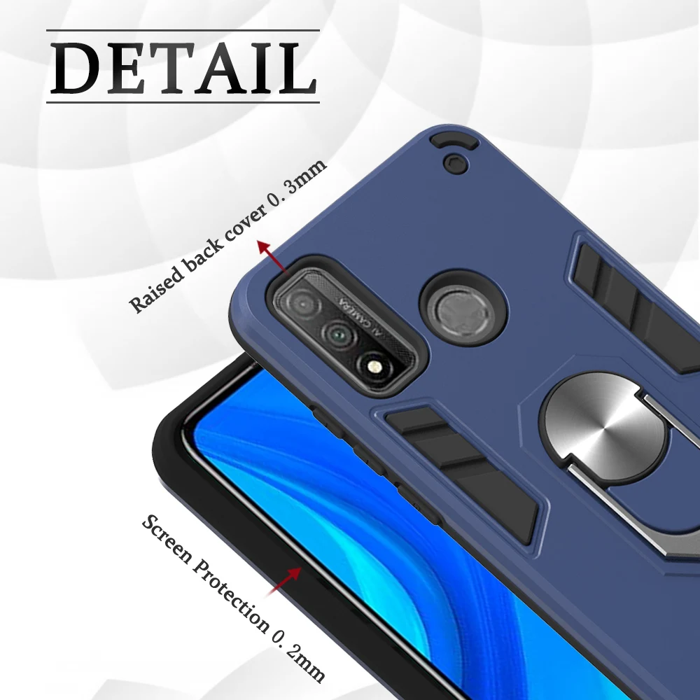 Противоударный армированный чехол для Huawei P Smart/Nova 6/Y5/Y6/P30 Lite