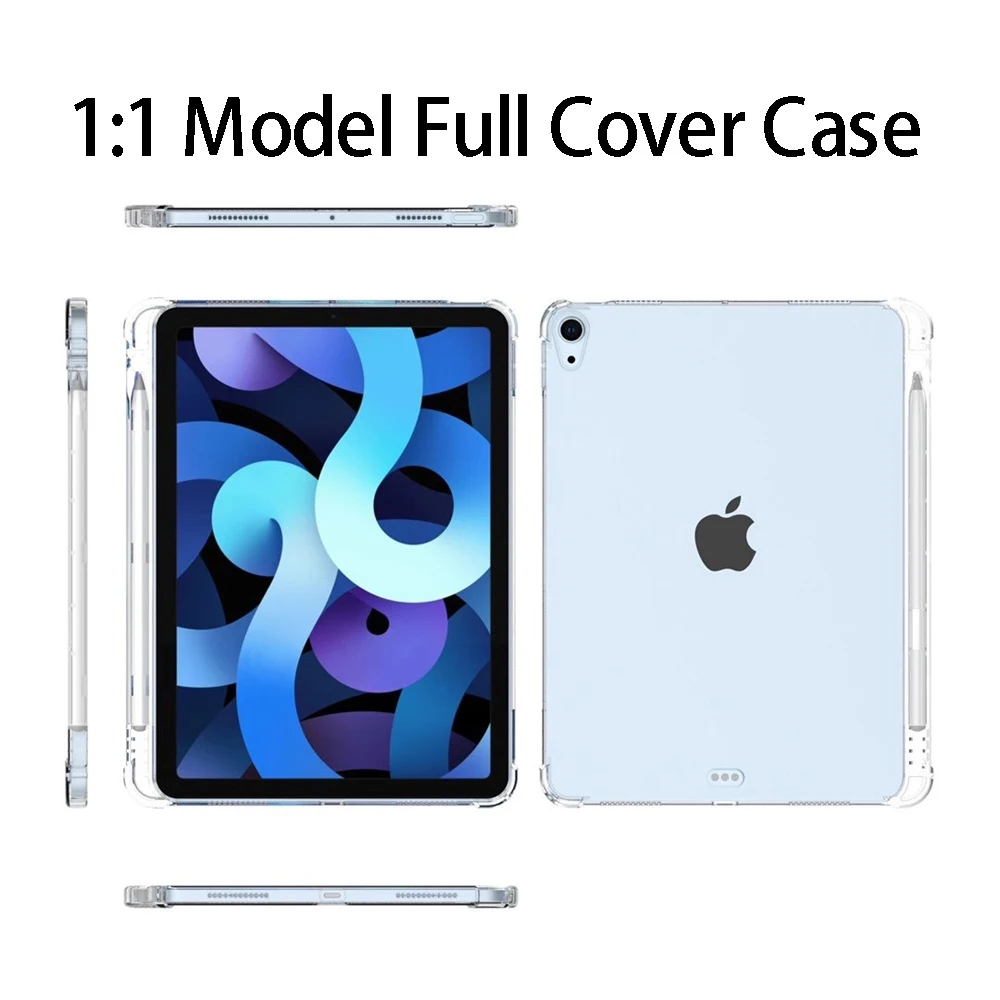 Прозрачный чехол из TPU для iPad Pro 11/12 9/10 5/9 Martin Stella