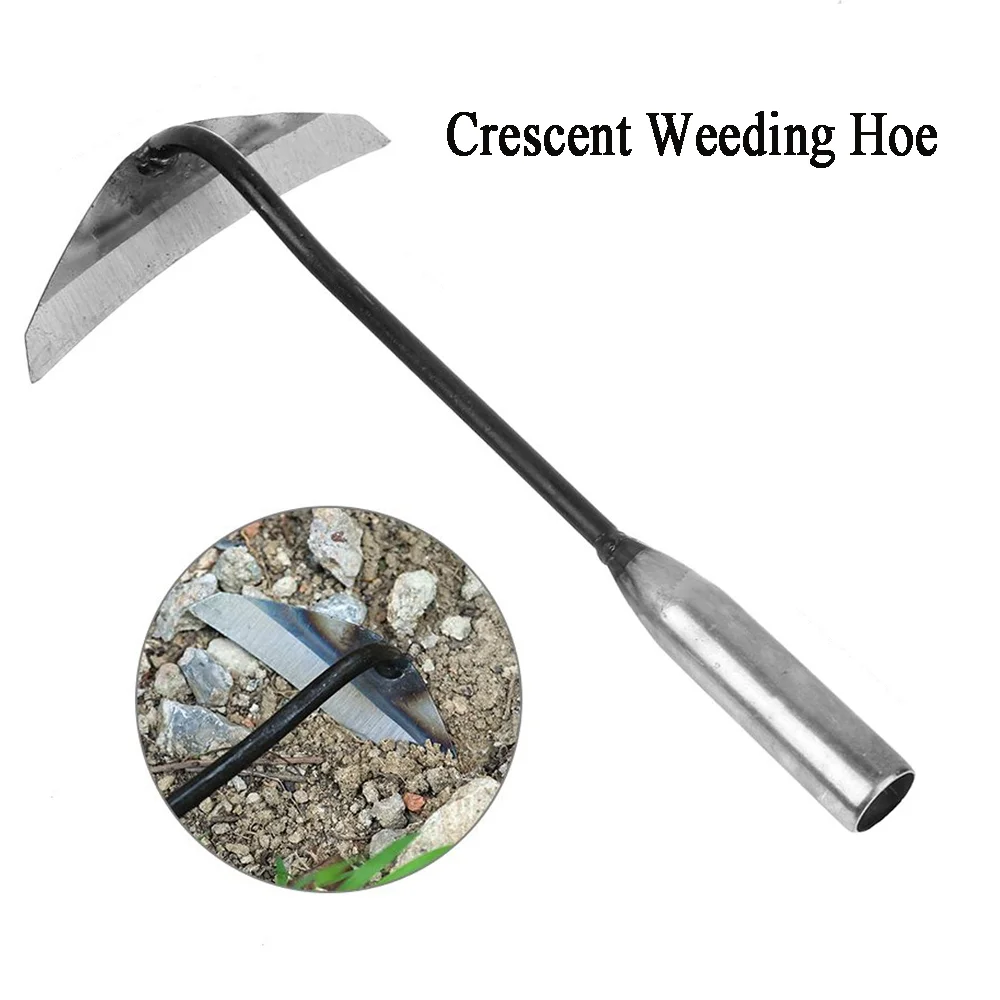 

Gardening Hoe Weeding Tool Root Pulling Small Rake Loosening Soil Digging Wild Vegetables Manganese Steel Agricultural Tools