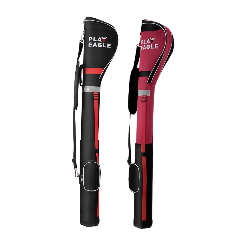 PLAYEAGLE Waterproof Nylon Golf Mini Portable Sunday Pencil  Bag  for 5~8pcs Clubs Lightweight Caddie Aviation  Accessories