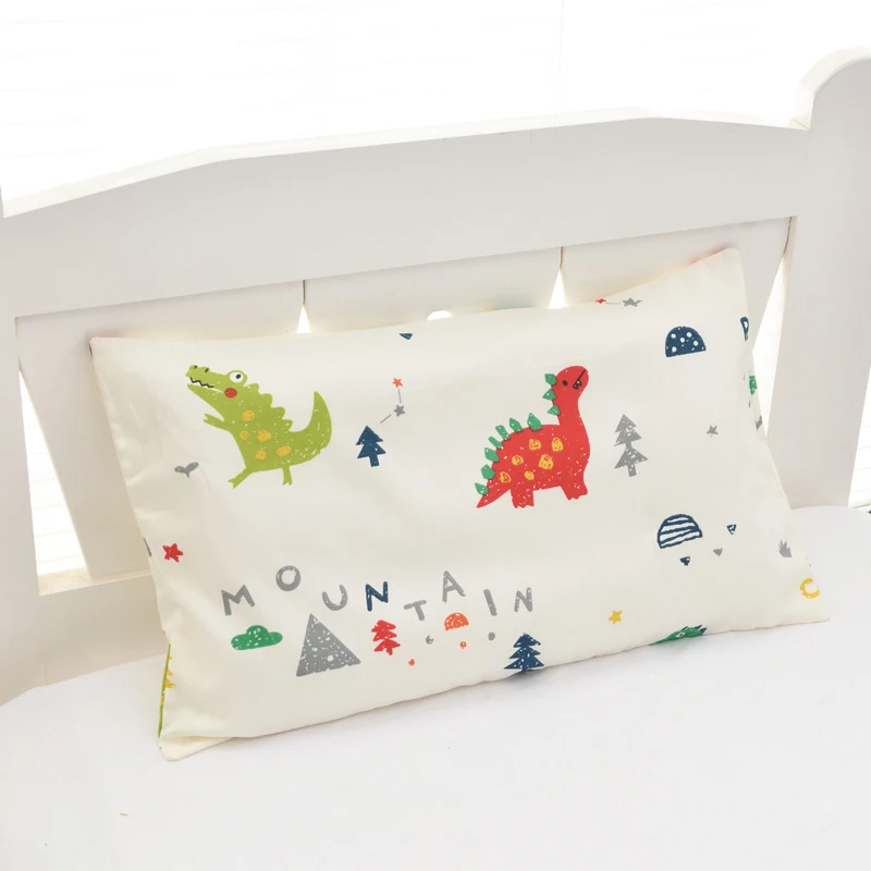 

40*60CM 100% Cotton Baby Pillowcase Kids Pillow Case Animal Infant Newborns Pillow Cover Cartoon Children Pillowcase Boys Girls